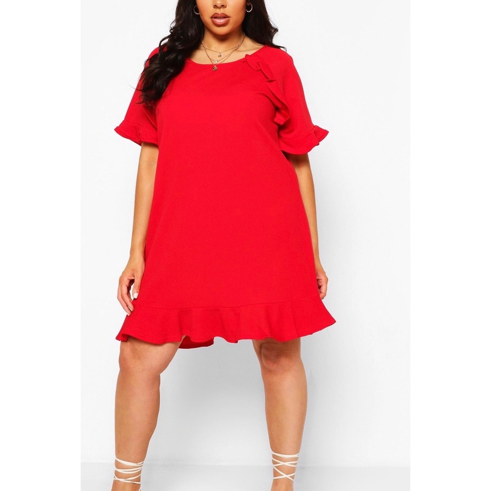 ❤️ Ruffle Shift Dress ❤️